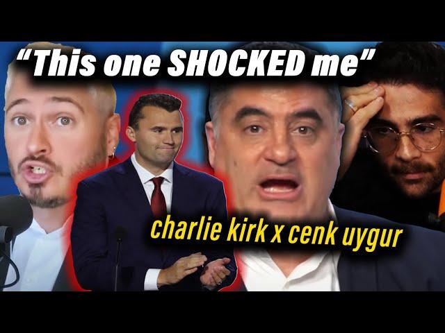 Cenk Uygur CALLED OUT by Kyle Kulinski & Hasan After GROVELING to Charlie Kirk at MAGA Super Event