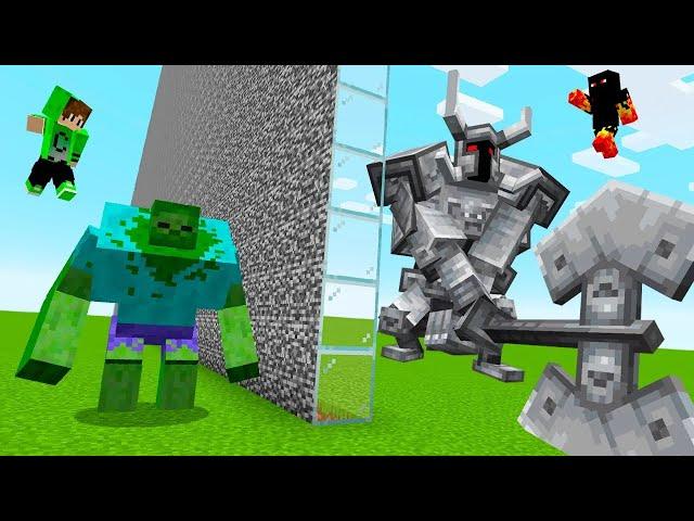 I Secretly CHEATED In a MINECRAFT MOB BATTLE Competition!!