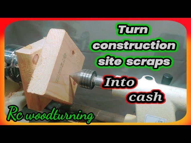 wood turning - make money with scraps (fund your hobby)