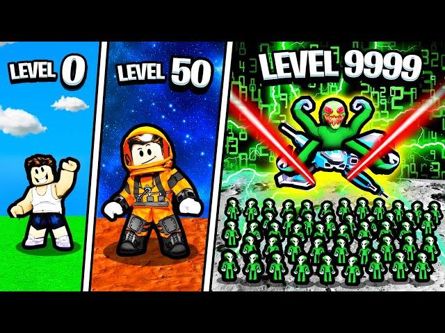 Colonizing a MAX LEVEL PLANET in Roblox Space Tycoon!