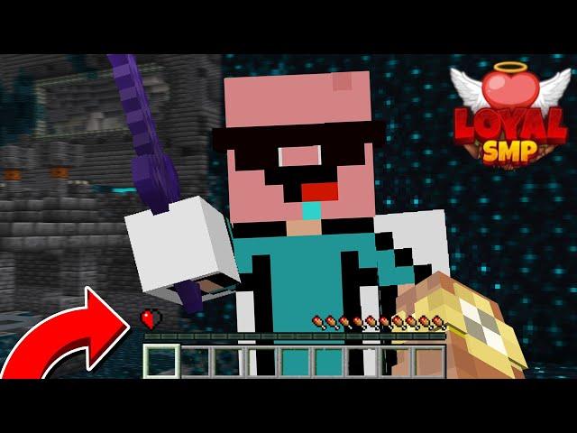 How I Survived on Half Heart in this Lifesteal SMP | Loyal SMP