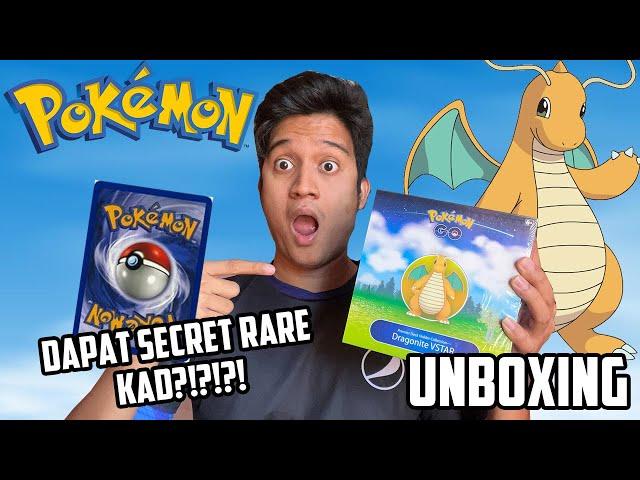 POKEMON GO PREMIER DECK HOLDER DRAGONITE UNBOXING!