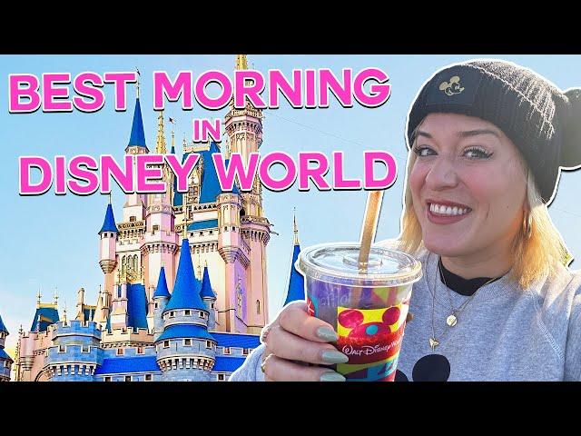 Disney World ROPE DROP: Magic Kingdom | Best Morning With Rides, Breakfast, Characters, Crowds