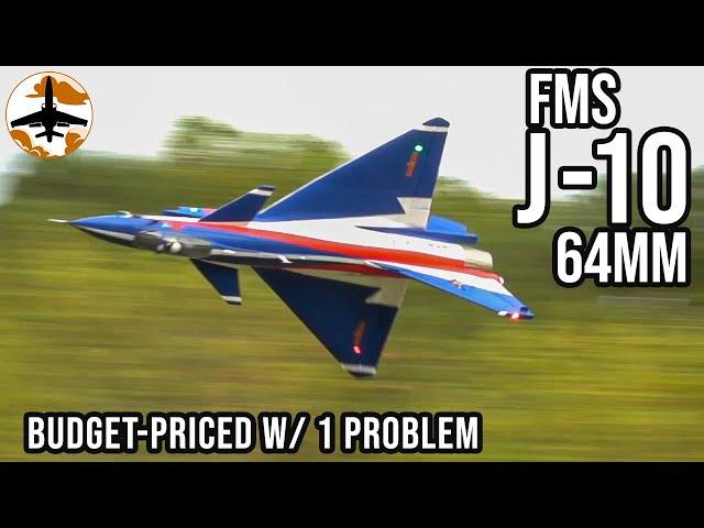 This Inexpensive RC Jet Has 1 Major Issue - FMS J-10 64mm Review