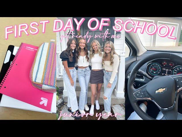 FIRST DAY OF HIGH SCHOOL GRWM | junior year