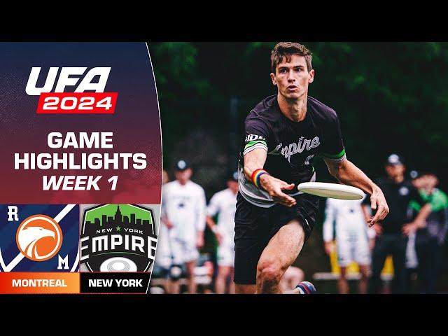 Montreal Royal at New York Empire | FULL GAME HIGHLIGHTS | April 27, 2024