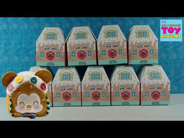 Sleighin' Sweets Disney Munchlings Blind Box Christmas Holiday Plush Unboxing