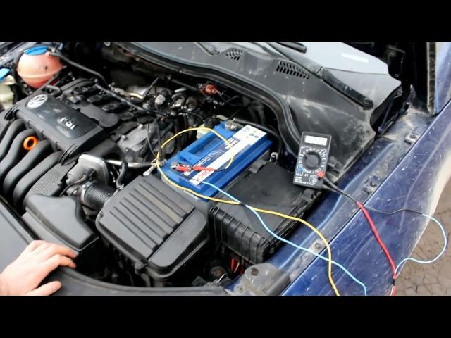 Утечка тока из аккумулятора VW passat B6. Заключительная серия