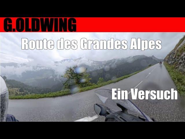 157 G.Oldwing - Route des Grande Alpes - Ein Versuch