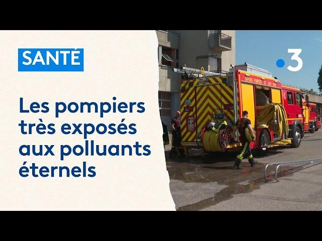 Les pompiers sont très exposés aux PFAS : "on se demande comment va se passer la suite"