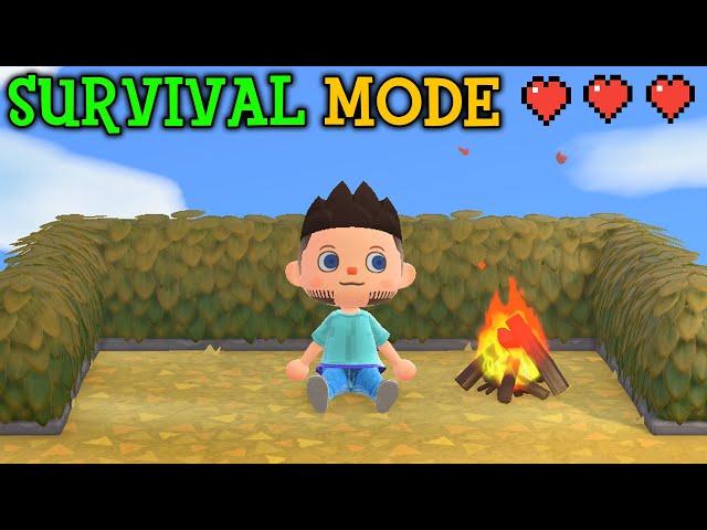 ANIMAL CROSSING but its SURVIVAL MODE CHALLENGE [INTENSE]