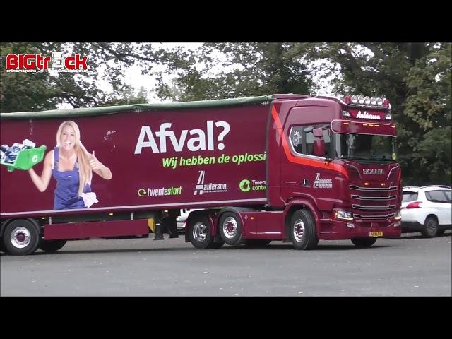 Ladytrucker Wendy & her Scania V8