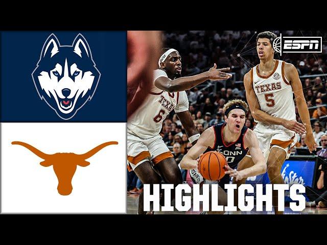 UConn Huskies vs. Texas Longhorns | Full Game Highlights | ESPN College Football