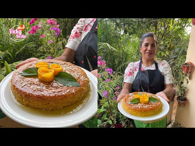 El Postre de Temporada Que Más Me Piden FLAN DE MANGO Riquísimo y Muy Fácil