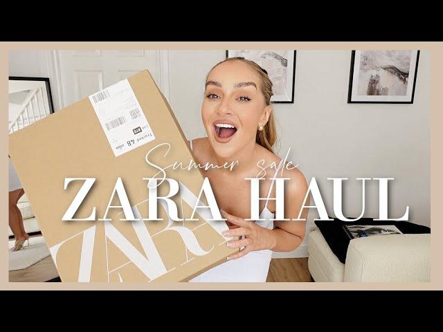 HUGE ZARA HAUL + TRY ON! | Summer 2022