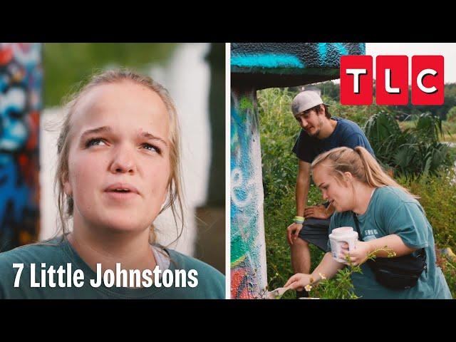 Graffiti for Baby Leighton | 7 Little Johnstons | TLC