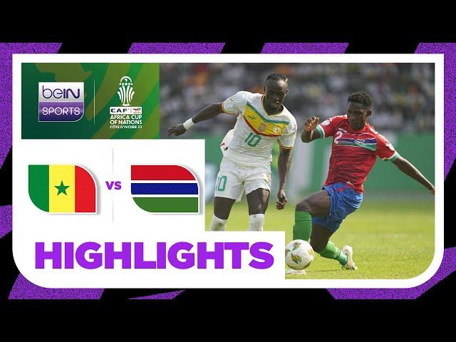 Senegal v Gambia | AFCON 2023 | Match Highlights*