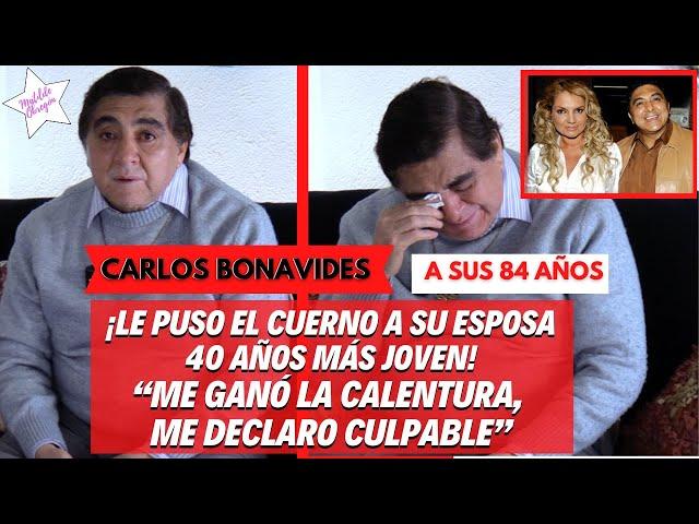 CARLOS BONAVIDES: "Vivimos en la misma casa pero ELLA YA NO ME QUIERE / con Matilde Obregón