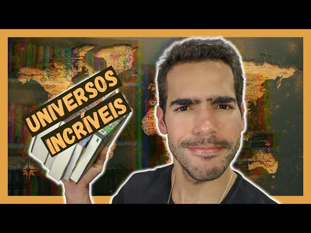 LIVROS COM UNIVERSOS INCRÍVEIS (E ÚNICOS) | Me Acabei de Ler