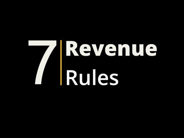 SEVEN REVENUE RULES: LA PRESENTACIÓN