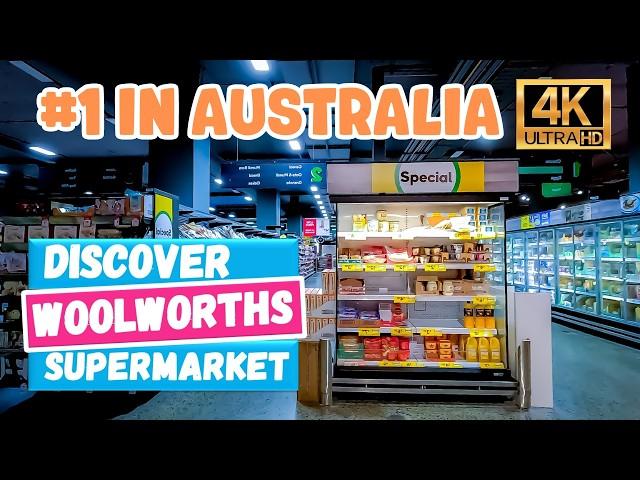  Discover STUNNING WOOLWORTHS, Australia's #1 Supermarket, in Melbourne [4k VIdeo]