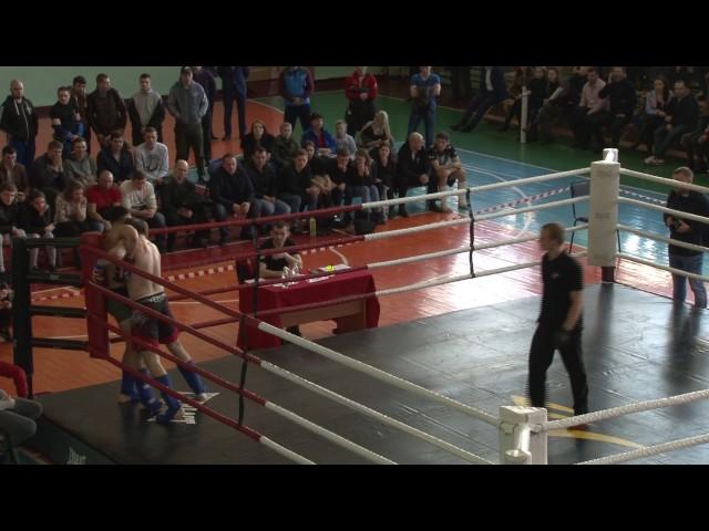 Бой №11 КАЛИНИН С (Синий угол) vs ДИВАНОВ М (Красный угол)
