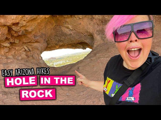 Hole In The Rock Hike | Easy Arizona Hikes | Papago Park Phoenix