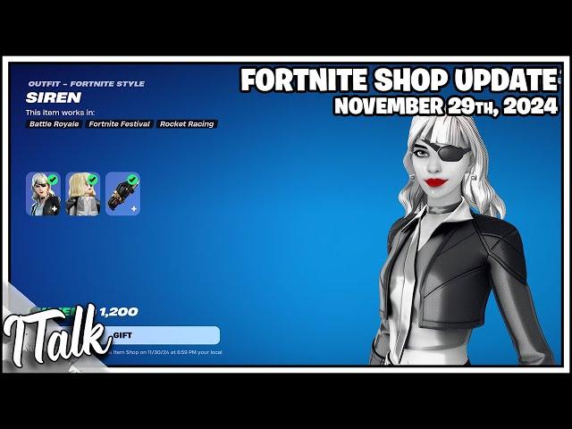 PICKAXE SHOP! Fortnite Item Shop [November 29th, 2024] (Fortnite Chapter 2 Remix)