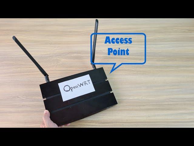 how to setup OpenWRT as Access Point