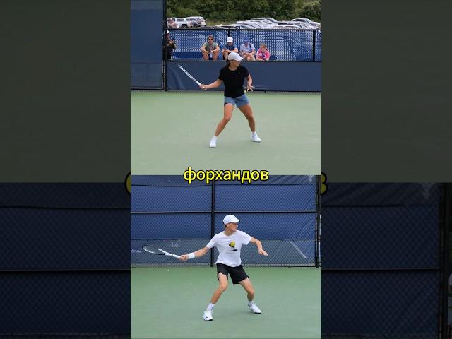 Чем отличается форхенд atp от wta #теннис #tennis #тренерпотеннису #форхенд #forehand