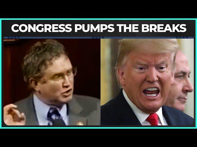 Republican RUSHES To Prevent U.S. War With Iran, DEMS SIGN ON
