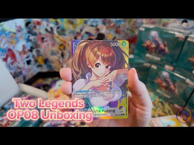 One Piece OP08 Two Legends CASE Unboxing