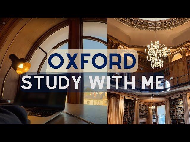 2.5-HOUR STUDY WITH ME | University of Oxford | Taylorian Library | Library sounds