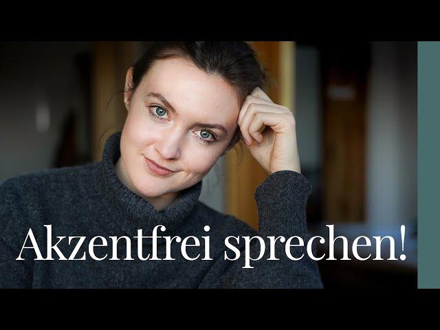 AKZENTFREI DEUTSCH sprechen – So schaffst du es auch! Die besten TIPPS auch für Schauspieler