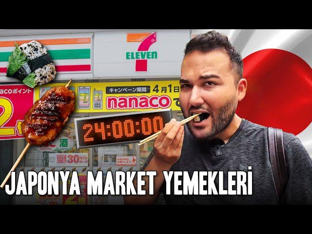 JAPONYADA BÜTÜN GÜN MARKETLERDEN BESLENDİM !! 