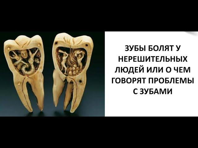 Зубы человека и карма - это зеркало истории Рода