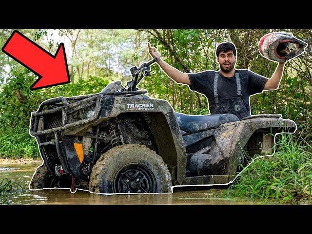 The Bass Pro Shops FOUR-WHEELER GOES MUDDING!