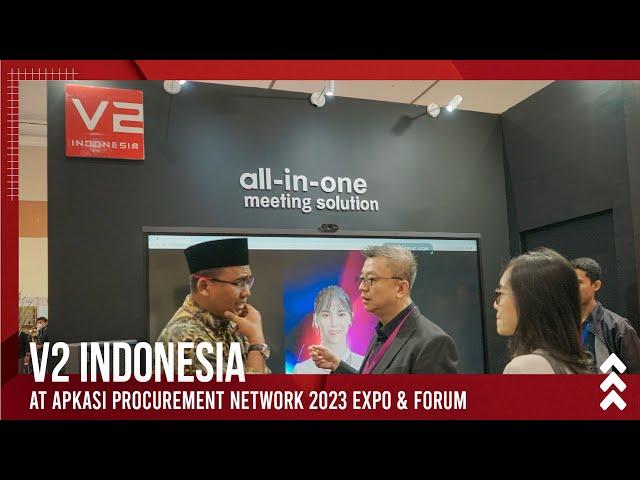 V2 Indonesia at APKASI Procurement Network 2023 Expo & Forum