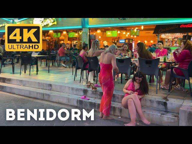  Evening Benidorm, Spain 4k | Walking Tour | May 2024 | Part 3