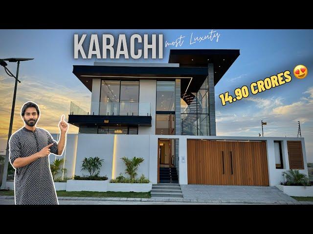 Pakistan's MOST ATTRACTIVE SEA-VIEW HOUSE For Sale in DHA Karachi