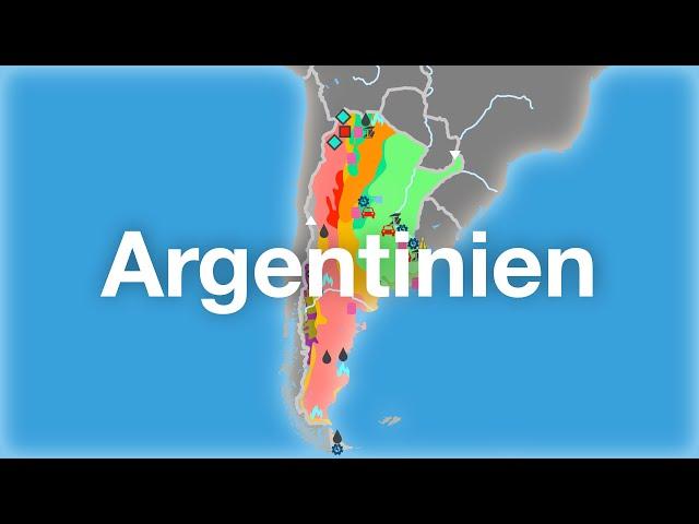 Argentinien - Geografie, Bevölkerung & Wirtschaft