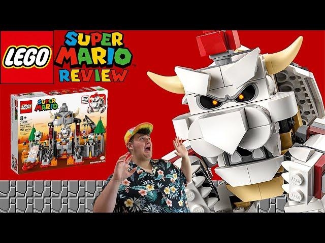 LEGO Super Mario Dry Bowser Castle Battle 71423 2023 Set Review