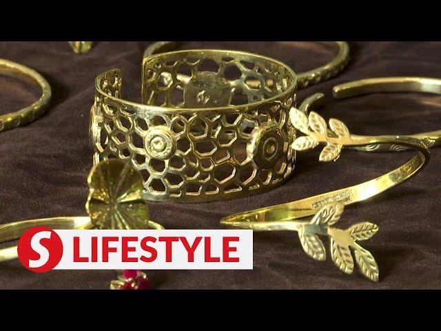 Cambodia's bullet jewellery aims to promote peace