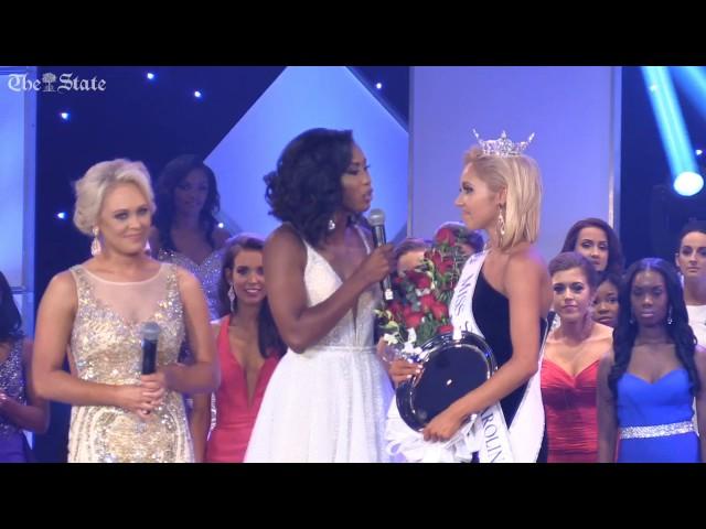 Miss Columbia Suzi Roberts crowned Miss South Carolina 2017