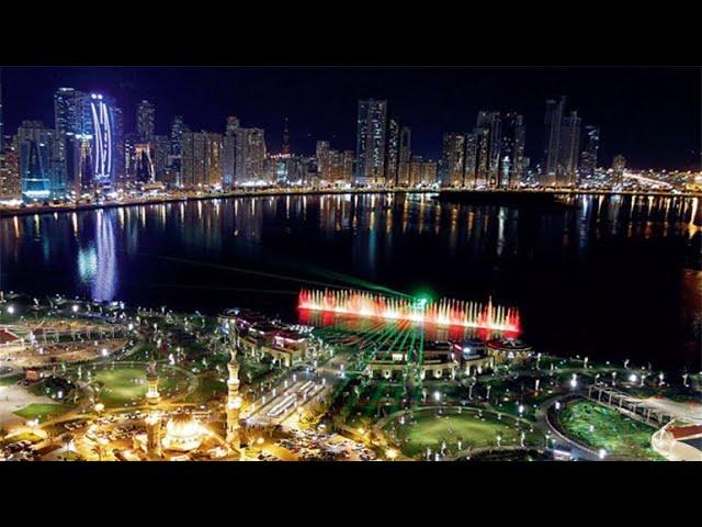 Al Majaz Water Front Fountain Show | Al Majaz Sharjah | Al Majaz Park Sharjah |