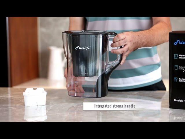 Frizzlife FP40 10-Cup Water Filter Pitcher - Introduction