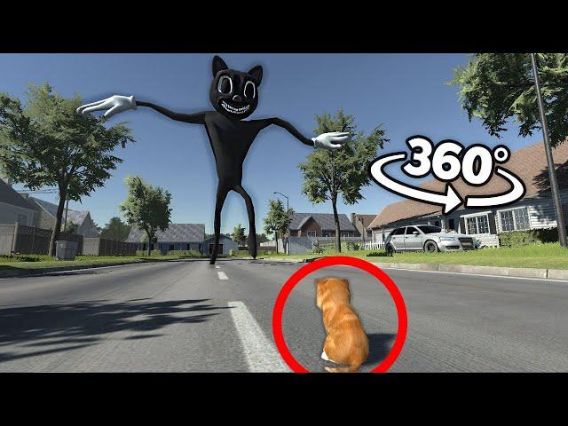 Cartoon Cat 360 VR Video Film 3 || Funny Horror Animation ||