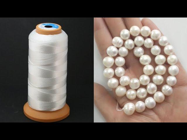 How To Make Beautiful Pearl Bracelet At Home / DIY / Friendship Bracelets / Uppunutihome