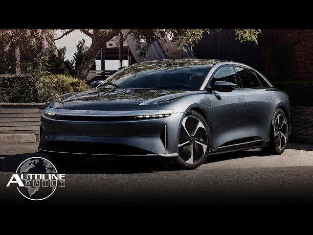 Lucid Air Reaches 5 Miles/kWh; EV Overcapacity Could Top 1 Million Units - Autoline Daily 3834