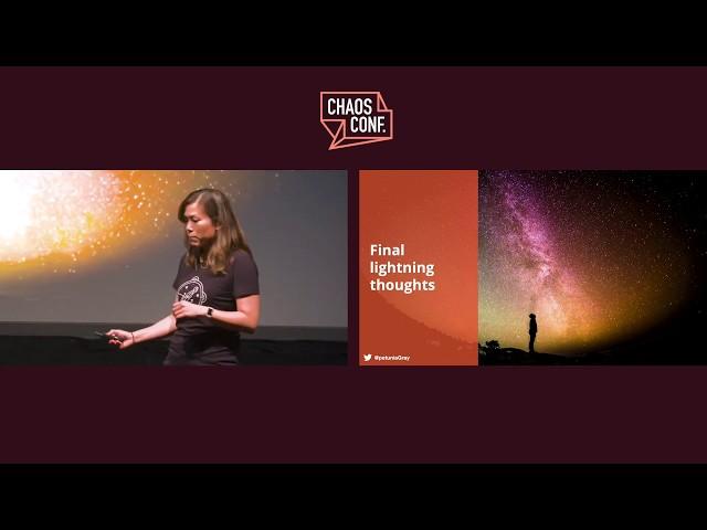 Joyce Lin: Lightning Talk: Who Is Responsible for Chaos? - Chaos Conf 2019